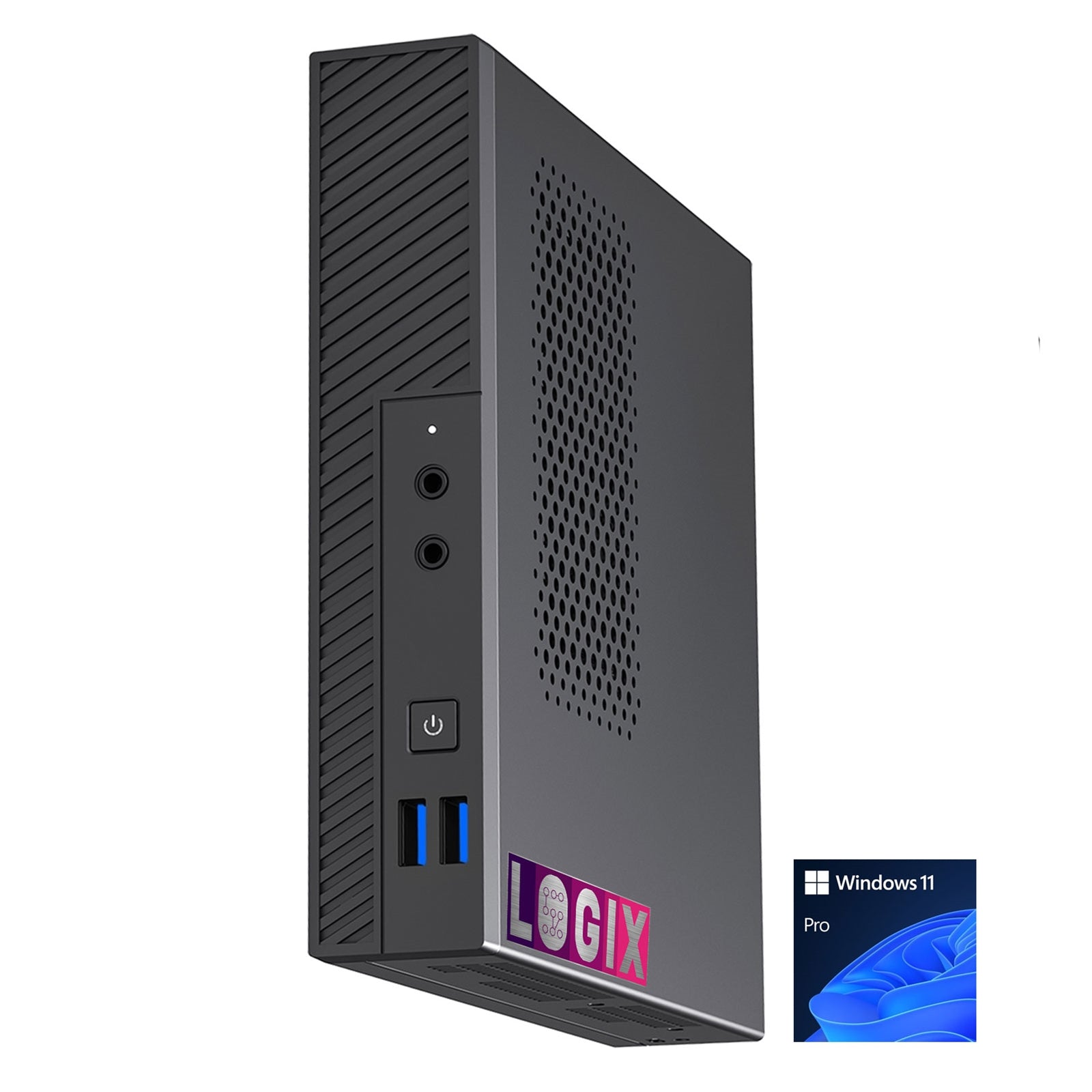 Small Form Factor - Intel i5 12400 6 Core 12 Threads 2.50GHz (4.40GHz Boost), 8GB RAM, 250GB NVMe M.2, Windows 11 Pro - 1L VESA Mountable Small Foot Print for Home or Office Use - Pre-Built PC-PCR Business Solutions Ltd